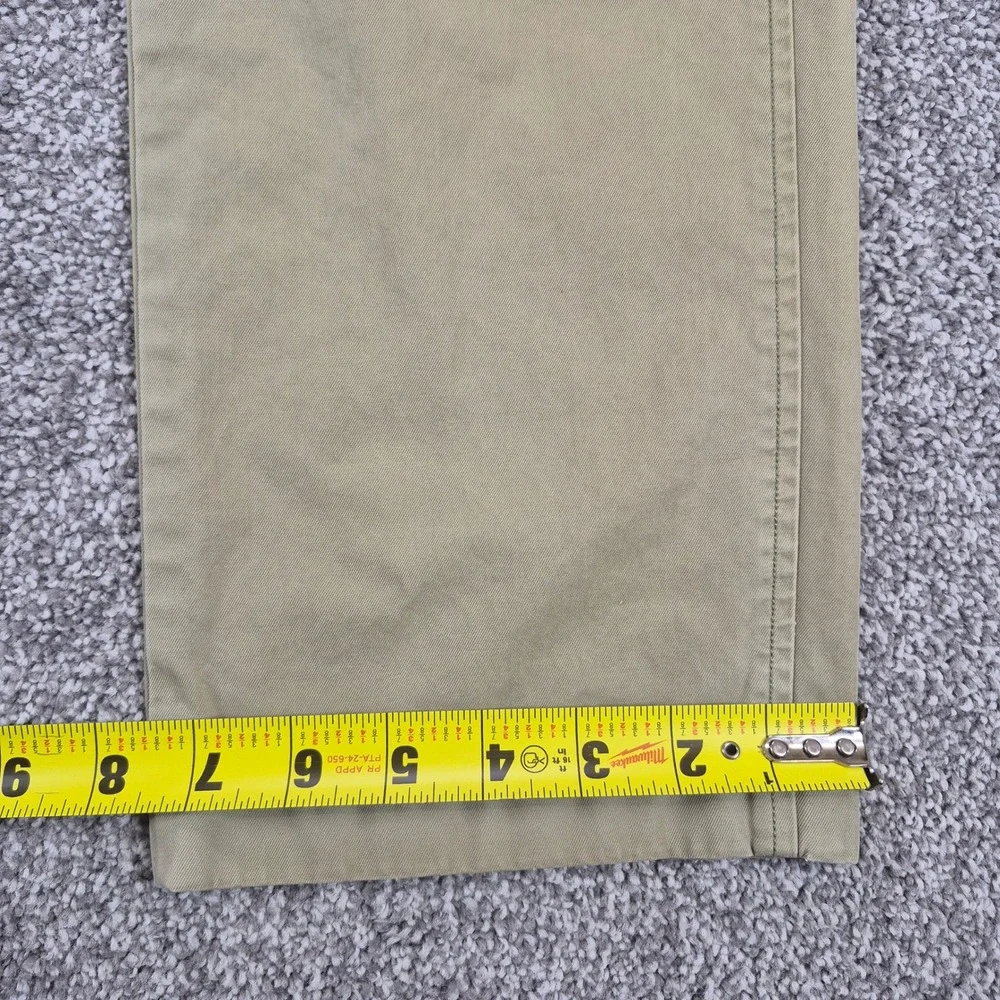 Sid Mashburn Chino Pants Mens 34 Tan Khaki Cotton Twill Straight Leg Trousers - Picture 7 of 10
